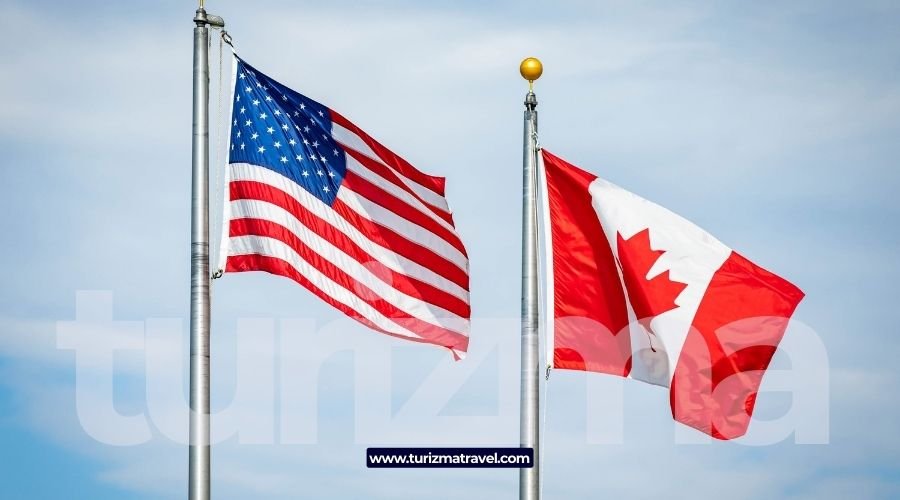 الفرق بين فيزا كندا وأمريكا من حيث القبول